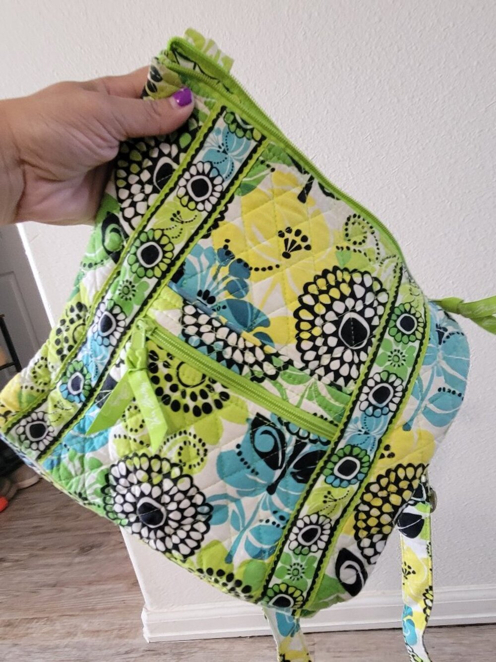 Vera Bradley Crossbody - Limes Up